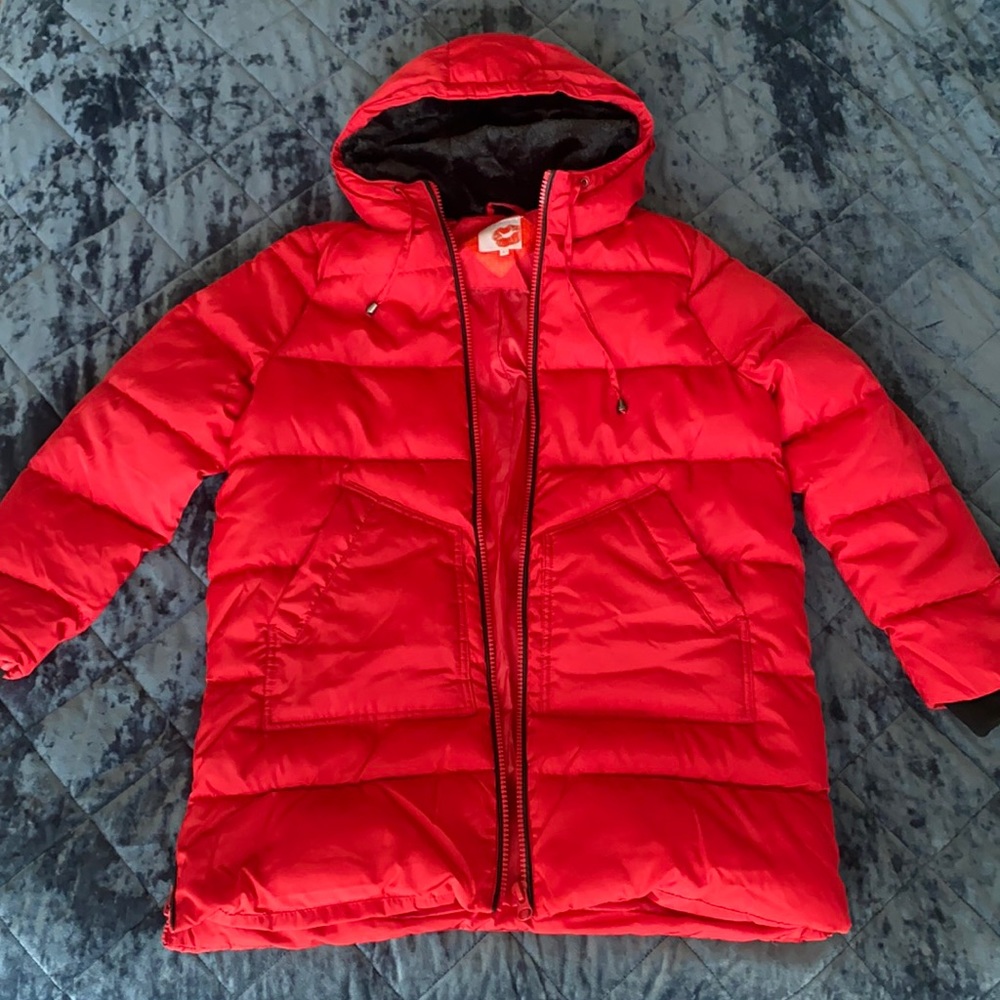 Red Puffer Jacket